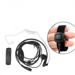 ACM Laryngophone, PTT + Ecouteur Type:Bodyguard
