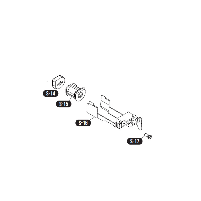 VFC Housing Glock GBB Part: S-16 (340511,340510)