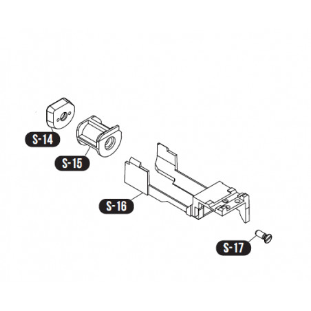 VFC Housing Glock GBB Part: S-16 (340511,340510)