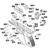VFC Slide Stop Glock 17 GBB Part: F-19 (340510)