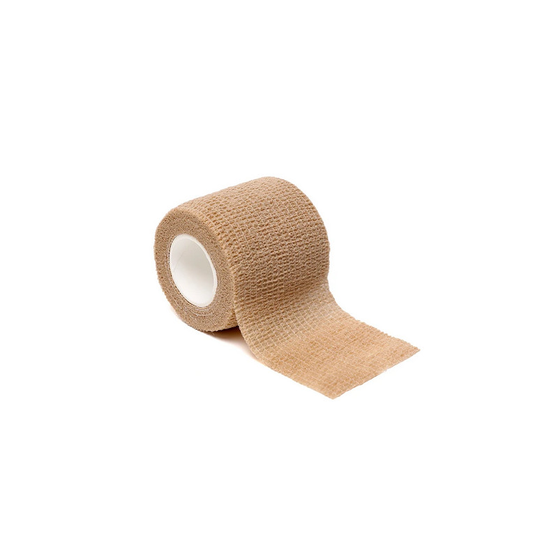 ACM Ruban Bandage auto-adhésif Tan 5cm x 4.8m