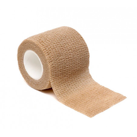 ACM Ruban Bandage auto-adhésif Tan 5cm x 4.8m