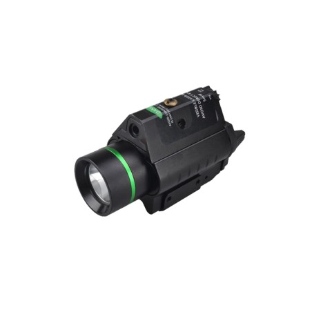 ACM Combiné Lampe Bk Laser Vert GBB Montage Picatinny