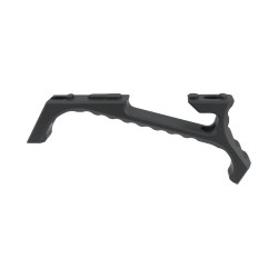 JJ airsoft / METAL VP23 Tactical Angled Grip for Keymod & M-Lok Noir