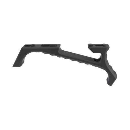 JJ airsoft / METAL VP23 Tactical Angled Grip for Keymod & M-Lok Noir