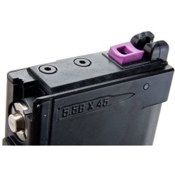 Army Armament T8 Adaptateur M4 MWS GBBR HPA / M4 Mag AEG EU & US Single Stack
