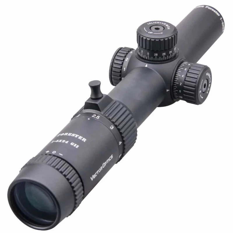 Vector Optics FORESTER 1-5x24 第2世代 Vector Optics Lunette Scope FORESTER 1-5x24 SFP Gen II LPVO Black
