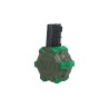 WE Chargeur Drum Noir-Vert Masada/Scar/M4/M16 Gaz GBBR 350BBs