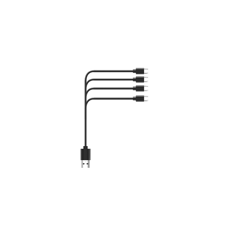 ACM Cable USB 10cm x4 USB-C