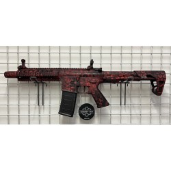 GS2.0 Paintjob King Arms PDW SBR 5.56 L Red/Bk