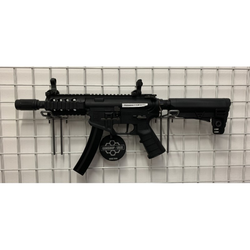 Well G36C AEG Noir ABS 330BBs 0.7J D68