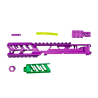 CTM.TAC CNC Upper AAP01 FUKU-2 (Long) - Joker (Purple)