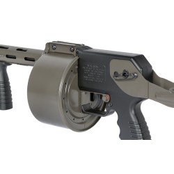 APS Fusil à Pompe Striker-12 Steet Sweeper Revolver Shotgun Gaz