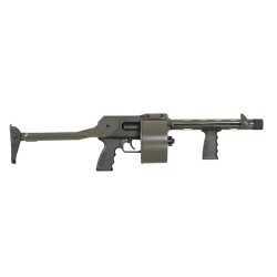 APS Fusil à Pompe Striker-12 Steet Sweeper Revolver Shotgun Gaz