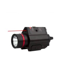 ACM Combiné Lampe Laser Rouge Montage Picatinny & Contacteur Déporté