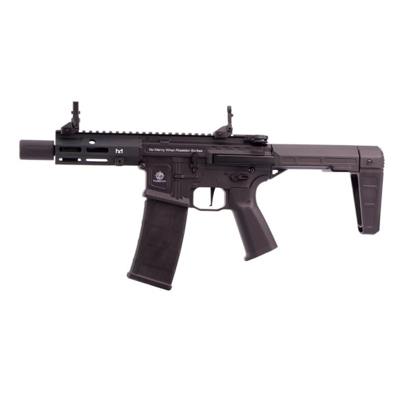 Poseidon M4 Punisher QRF AETHER V2 Mosfet & Tracer Black 220BBs 1.6J
