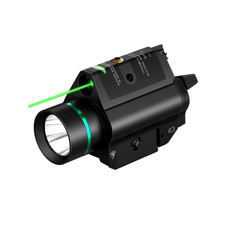 ACM Combiné Lampe Bk Laser Vert GBB Montage Picatinny