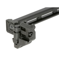 5KU Crosse Pliable Minimaliste Métal Type Squelette Rail Picatinny Bk