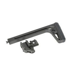 5KU Crosse Pliable Minimaliste Métal Type Squelette Rail Picatinny Bk