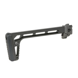 5KU Crosse Pliable Minimaliste Métal Type Squelette Rail Picatinny Bk