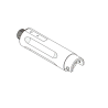 Action Army AAP01 Canon Externe ABS Noir Filetage 14mm- Part:3