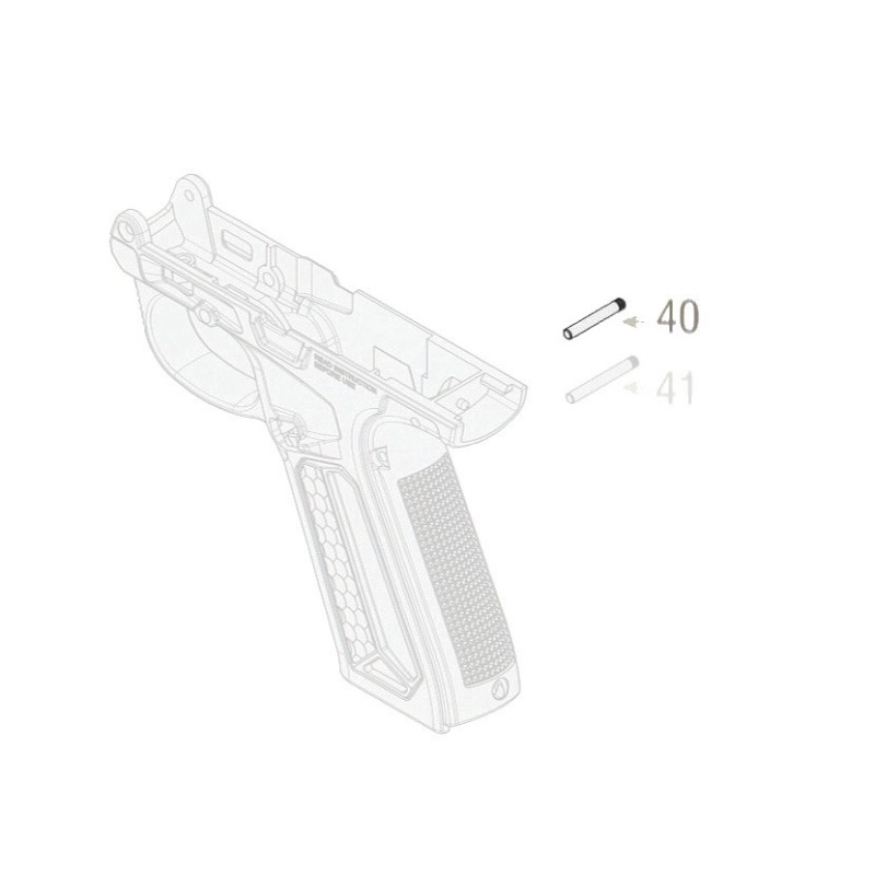Action Army Pin / Goupille Haute Part:40 GBB Origine AAP01