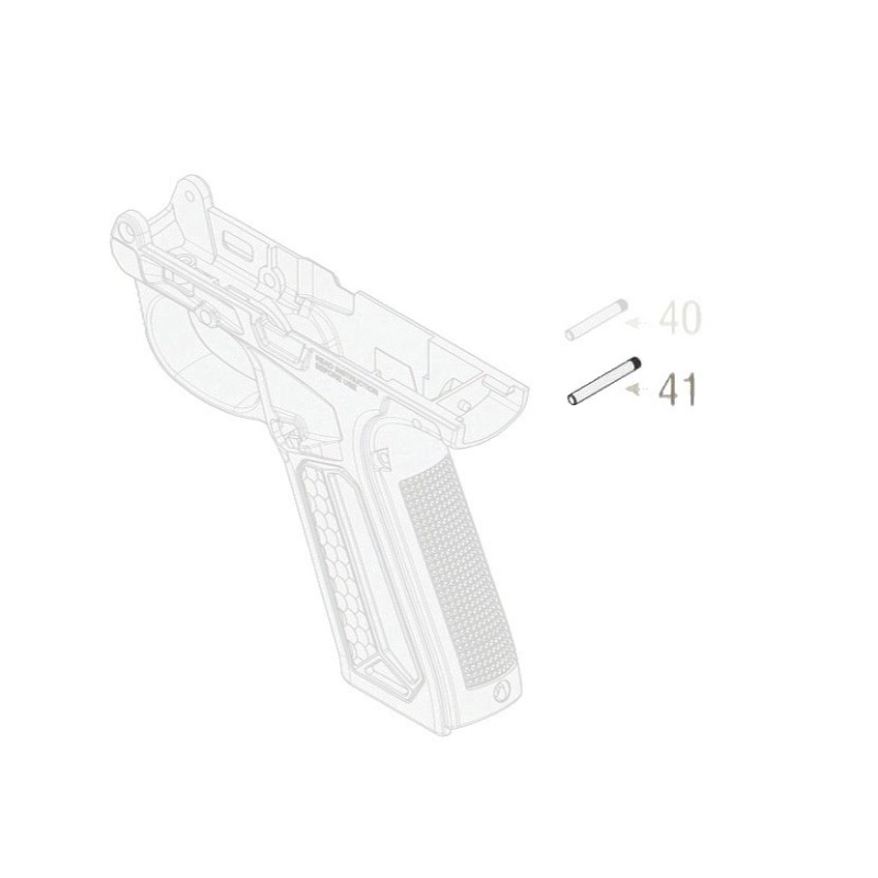 Action Army Pin / Goupille Frame Part:41 GBB Origine AAP01