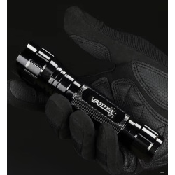 ACM Lampe de Poche 300Lumens Métal 13X3cm + Chargeur USB 18650