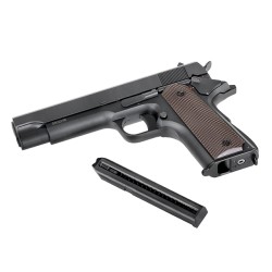 Cyma 1911 AEP Mosfet Noir Métal 30BBs CM123S