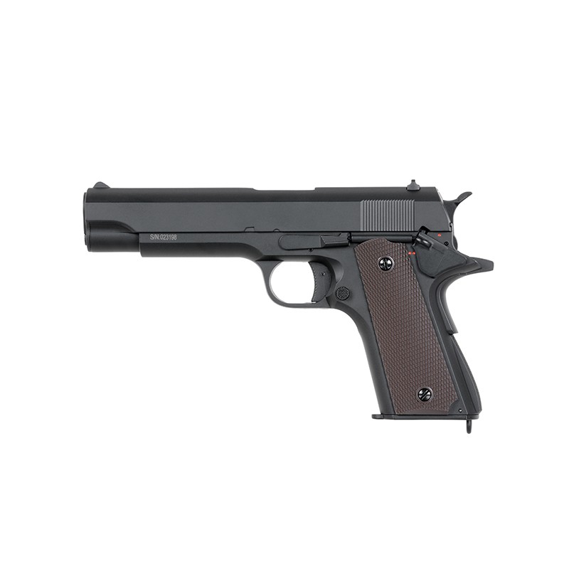 Cyma 1911 AEP Mosfet Noir Métal 30BBs CM123S