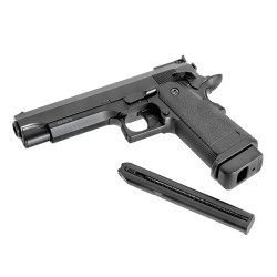 Cyma Hi-Capa AEP Mosfet Noir Métal 30BBs 0.45J CM128S Lipo / USB