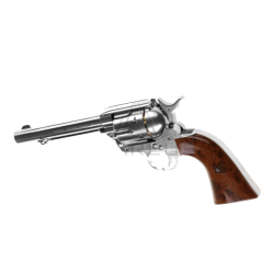 Umarex Revolver Métal SAA Western Cowboy Nickel 6mm Co2 6BBs