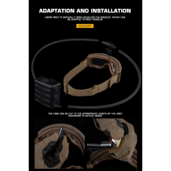 WoSport Kit de Ventilation / Anti buée Lunette & Masque Black