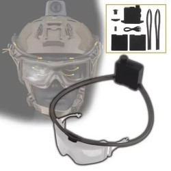 WoSport Kit de Ventilation / Anti buée Lunette & Masque Black