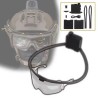 WoSport Kit de Ventilation / Anti buée Lunette & Masque Black