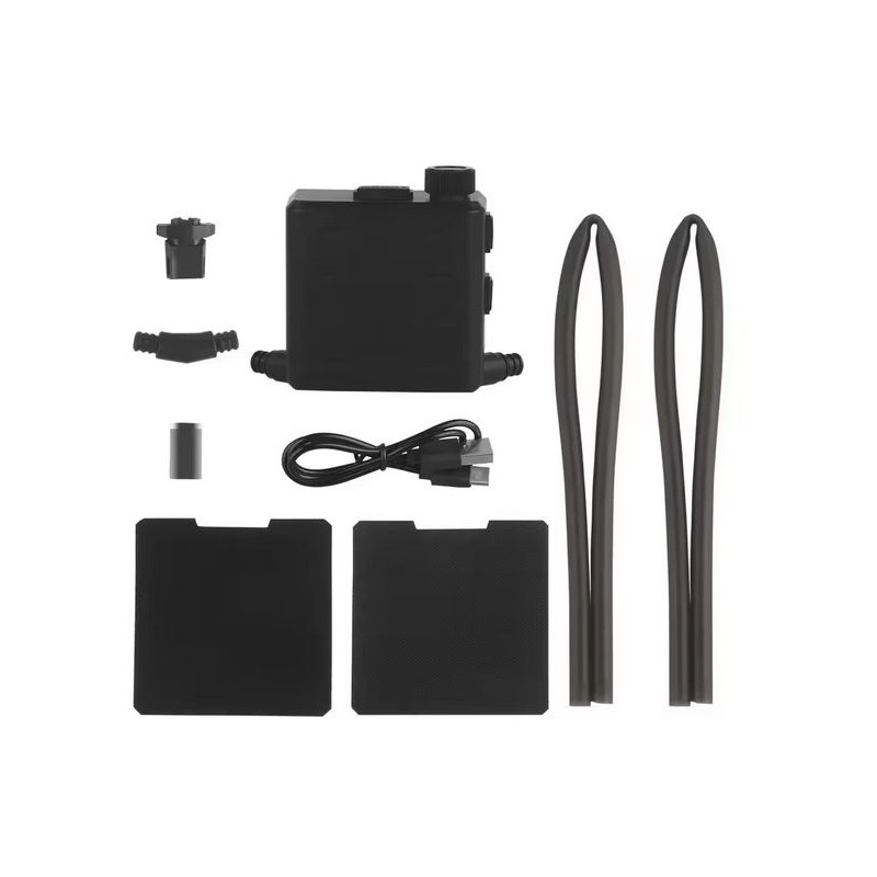 WoSport Kit de Ventilation / Anti buée Lunette & Masque Black