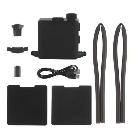 WoSport Kit de Ventilation / Anti buée Lunette & Masque Black