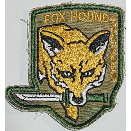 Patch Fox Hound Special Force Group OD/Tan/Jaune