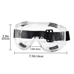 ACM Masque Ajustable Transparent