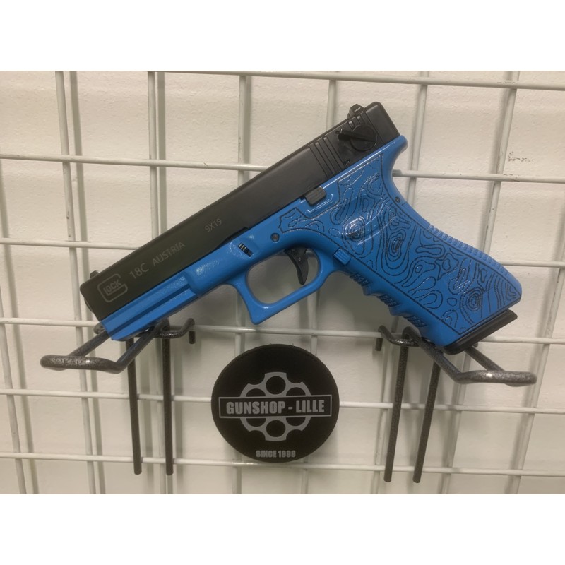 GS2.0 Vigor G18C Noir/Bleu Gen.3 Gaz 25BBs 1J