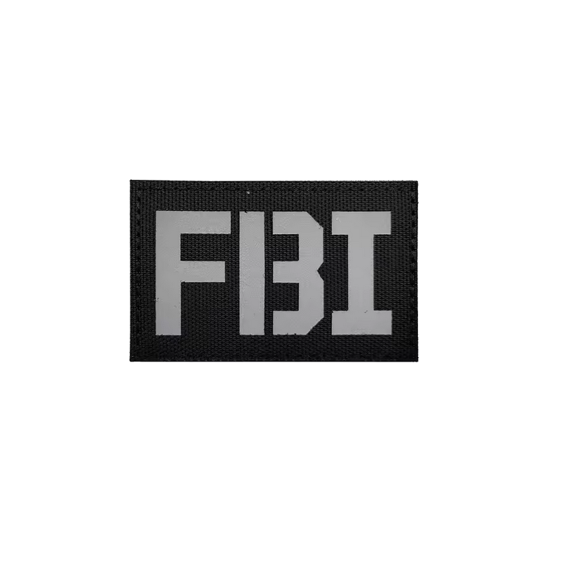ACM Patch FBI IR Blanc/Noir 80X50mm