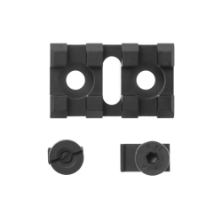 5KU B-2L Rail Section Alu Bk