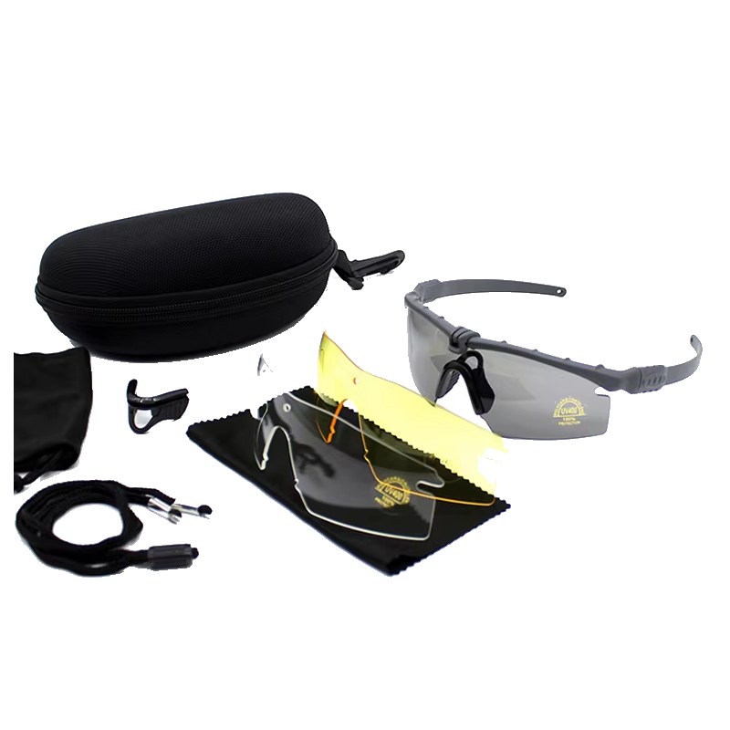 ACM Lunettes Pack MFrame Black Tactical Interchangeable