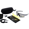ACM Lunettes Pack MFrame Black Tactical Interchangeable