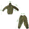 ACM Ghillie Suit Camo Set L