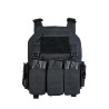ACM Gilet Porte-Plaques Orion Tactical Alpha avec Porte-Chargeurs 5.56 Black