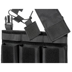 ACM Front Pannel Hybrid SMG Poches MP5/MP7/MP9 Multicam Black