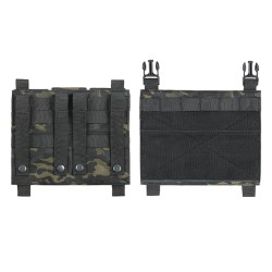 ACM Front Pannel Hybrid SMG Poches MP5/MP7/MP9 Multicam Black