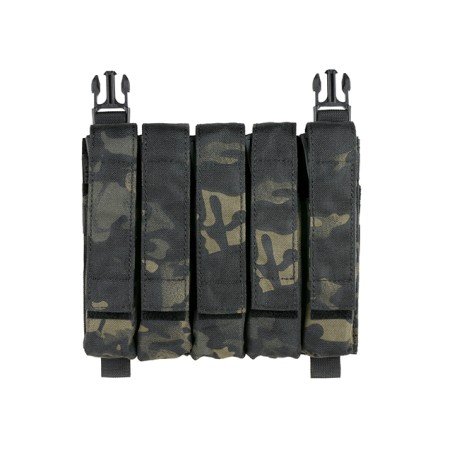 ACM Front Pannel Hybrid SMG Poches MP5/MP7/MP9 Multicam Black