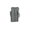 Cytac Holster Gen.2 G17 + Lampe Droitier Noir